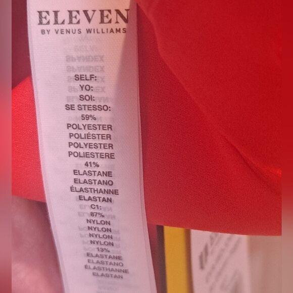 NWT size Small EleVen Be an Eleven  Jogger Size Medium in Cherry Tomato. - Picture 8 of 10